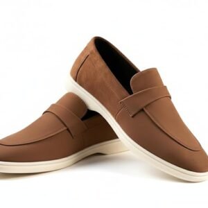 men’s suede slip on shoes | tpr sole | lightweight comfortable fit | casual everyday wear | durable stylish footwear